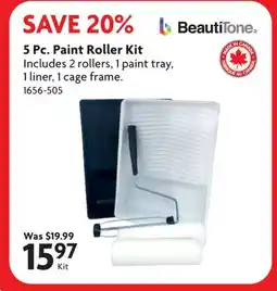 Home Hardware 5 Pc. Paint Roller Kit offer