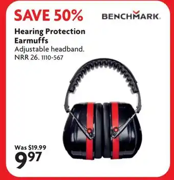 Home Hardware Hearing Protection Earmuffs offer