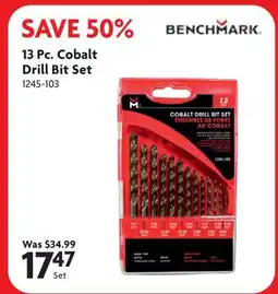 Home Hardware 13 Pc. Cobalt Drill Bit Set offer