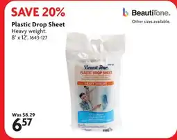 Home Hardware Plastic Drop Sheet offer