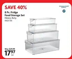 Home Hardware 8 Pc. Fridge Food Storage Set offer