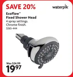 Home Hardware EcoFlow Fixed Shower Head offer