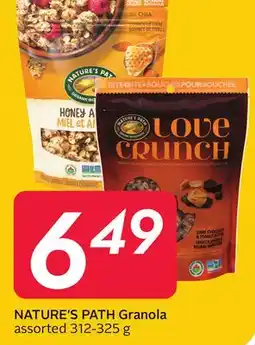 Sobeys NATURE'S PATH Granola offer