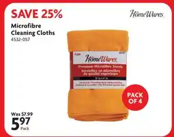 Home Hardware Microfibre Cleaning Cloths offer