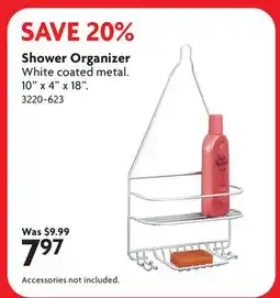 Home Hardware Shower Organizer offer