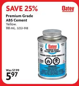 Home Hardware ABS Cement offer
