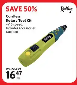 Home Hardware Cordless Rotary Tool Kit offer