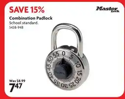 Home Hardware Combination Padlock offer