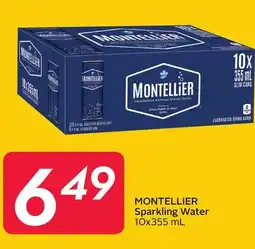 Sobeys MONTELLIER Sparkling Water offer