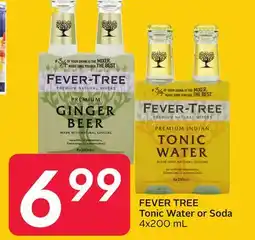 Sobeys FEVER TREE Tonic Water or Soda offer