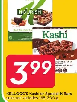 Sobeys KELLOGG'S Kashi or Special-K Bars offer