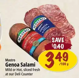 Farm Boy Mastro Genoa Salami offer