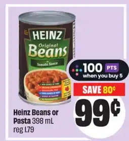 FreshCo Heinz Beans or Pasta 398 mL offer