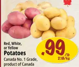 Farm Boy Red, White, or Yellow Potatoes offer