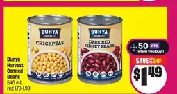 FreshCo Dunya Harvest Canned Beans 540 mL offer