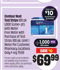 FreshCo Contour Next Test Strips 100 pk offer