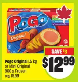 FreshCo Pogo Original or Mini Original 960g Frozen offer