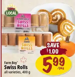 Farm Boy Farm Boy Swiss Rolls offer