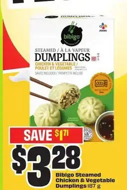 FreshCo Bibigo Steamed Chicken & Vegetable Dumplings 187 g Mid-Autumn offer