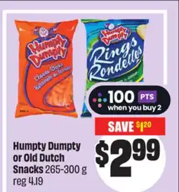 FreshCo Humpty Dumpty or Old Dutch Snacks 265-300 g offer