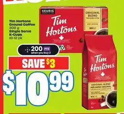 FreshCo Tim Hortons Ground Coffee 300 g Single Serve K-Cups 10-12 pk offer