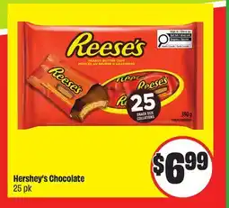 FreshCo Hershey's Chocolate 25 pk offer