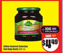 FreshCo Kuhne Gourmet Selection Red Baby Beets 500 mL offer