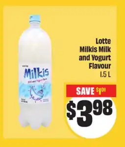 FreshCo Lotte Milkis Milk and Yogurt Flavour 1.5 L Mid-Autumn offer
