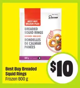 FreshCo Best Buy Breaded Squid Rings Frozen 800 g offer