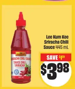 FreshCo Lee Kum Kee Sriracha Chili Sauce 445 mL Mid-Autumn offer