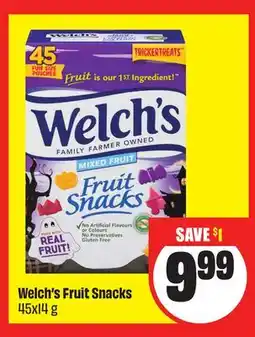 FreshCo Welch's Fruit Snacks 45x14 g offer