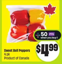 FreshCo Sweet Bell Peppers 4pk Product of Canada offer