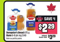 FreshCo Dempster's Bread 675 g Buns 6-8 pk offer