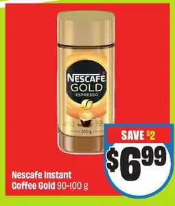 FreshCo Nescafe Instant Coffee Gold 90-100 g offer