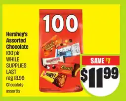 FreshCo Hershey's Assorted Chocolate 100 pk offer