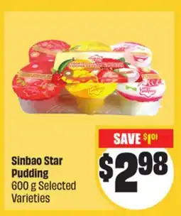 FreshCo Sinbao Star Pudding 600 g Selected Varieties Mid-Autumn offer
