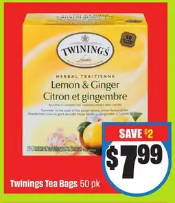 FreshCo Twinings Tea Bags 50pk offer