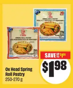 FreshCo Ox Head Spring Roll Pastry 250-270 g Mid-Autumn offer