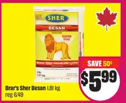 FreshCo Brar's Sher Besan 1.81 kg offer