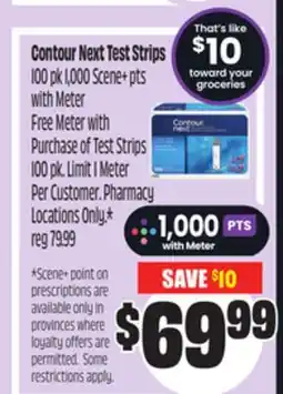 Chalo FreshCo Contour Next Test Strips offer