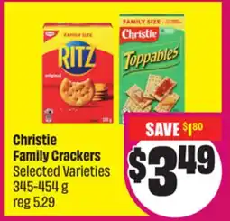 Chalo FreshCo Christie Family Crackers Selected Varieties 345-454 g offer