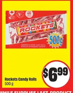 Chalo FreshCo Rockets Candy Rolls 500 g offer