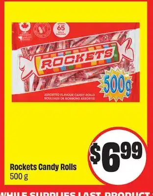 Chalo FreshCo Rockets Candy Rolls 500 g offer