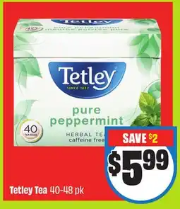 Chalo FreshCo Tetley Tea 40-48 pk offer