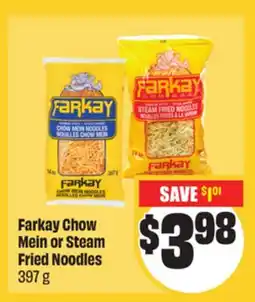 Chalo FreshCo Farkay Chow Mein or Steam Fried Noodles 397 g Mid-Autumn offer