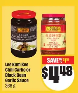 Chalo FreshCo Lee Kum Kee Chili Garlic or Black Bean Garlic Sauce 368 g Mid-Autumn offer