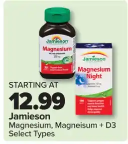 PharmaChoice Jamieson Magnesium, Magneisum + D3 offer