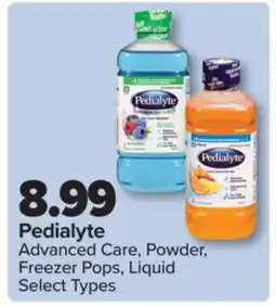 PharmaChoice Pedialyte Advanced Care, Powder, Freezer Pops, Liquid offer