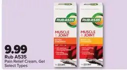 PharmaChoice Rub A535 Pain Relief Cream, Gel offer