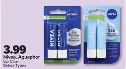 PharmaChoice Nivea, Aquaphor Lip Care offer